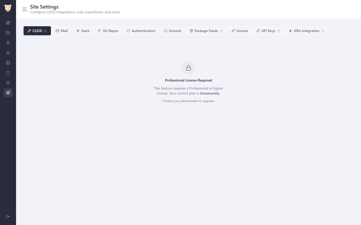 What can be configured